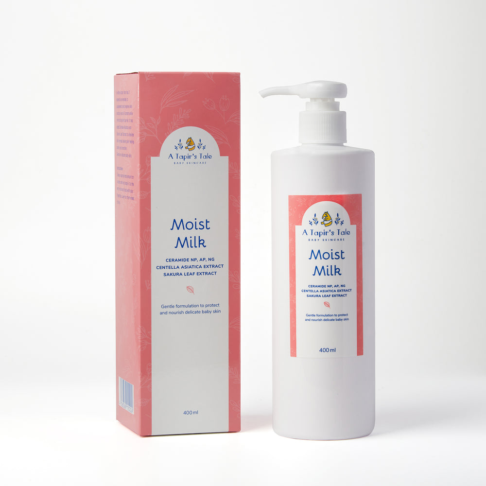 Moist milk 400ml |  A Tapir's Tale Baby Skincare