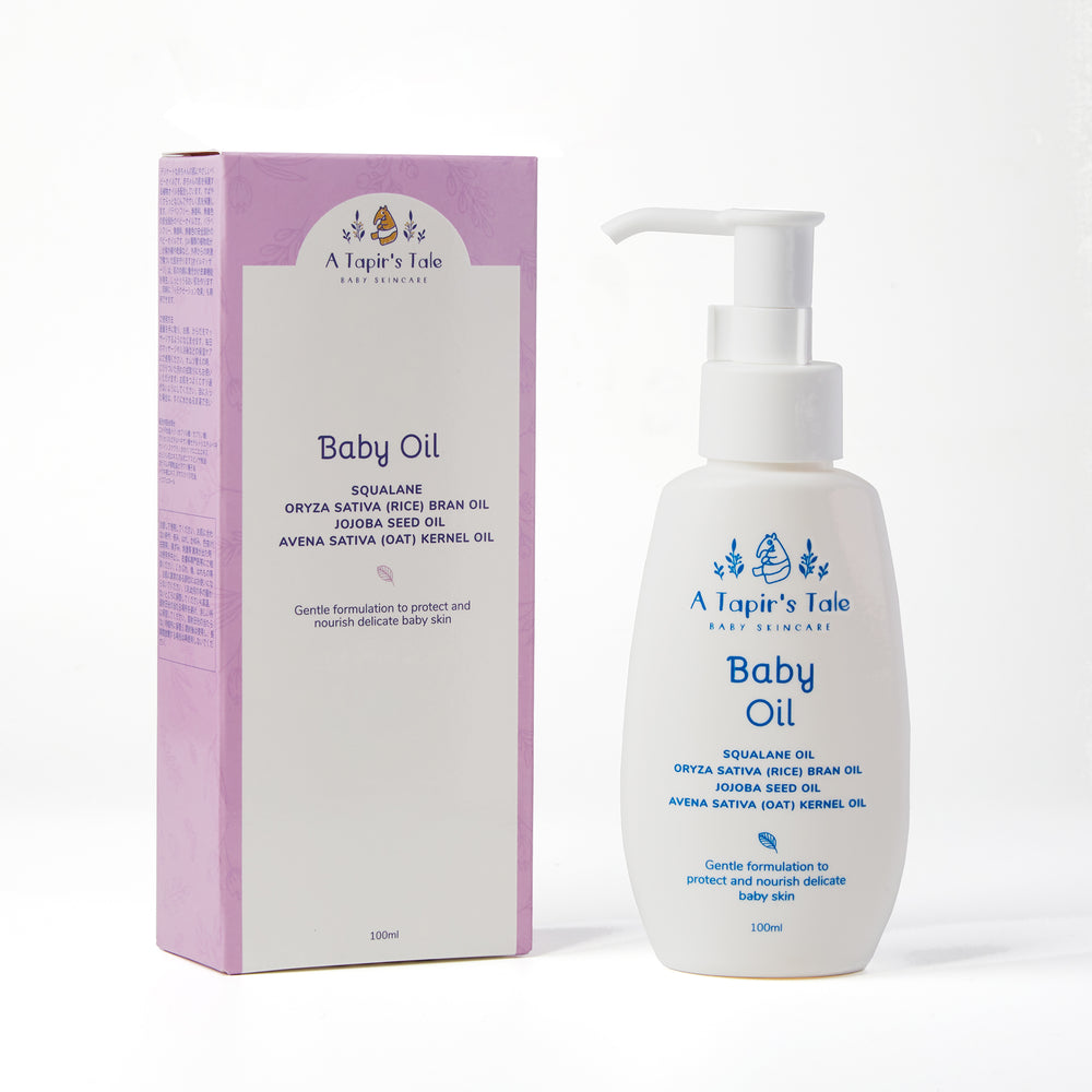 Baby Oil 100ml | A Tapir's Tale Baby Skincare