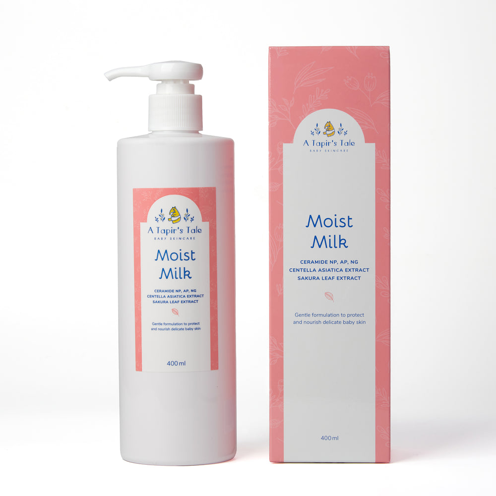 Moist milk 400ml |  A Tapir's Tale Baby Skincare