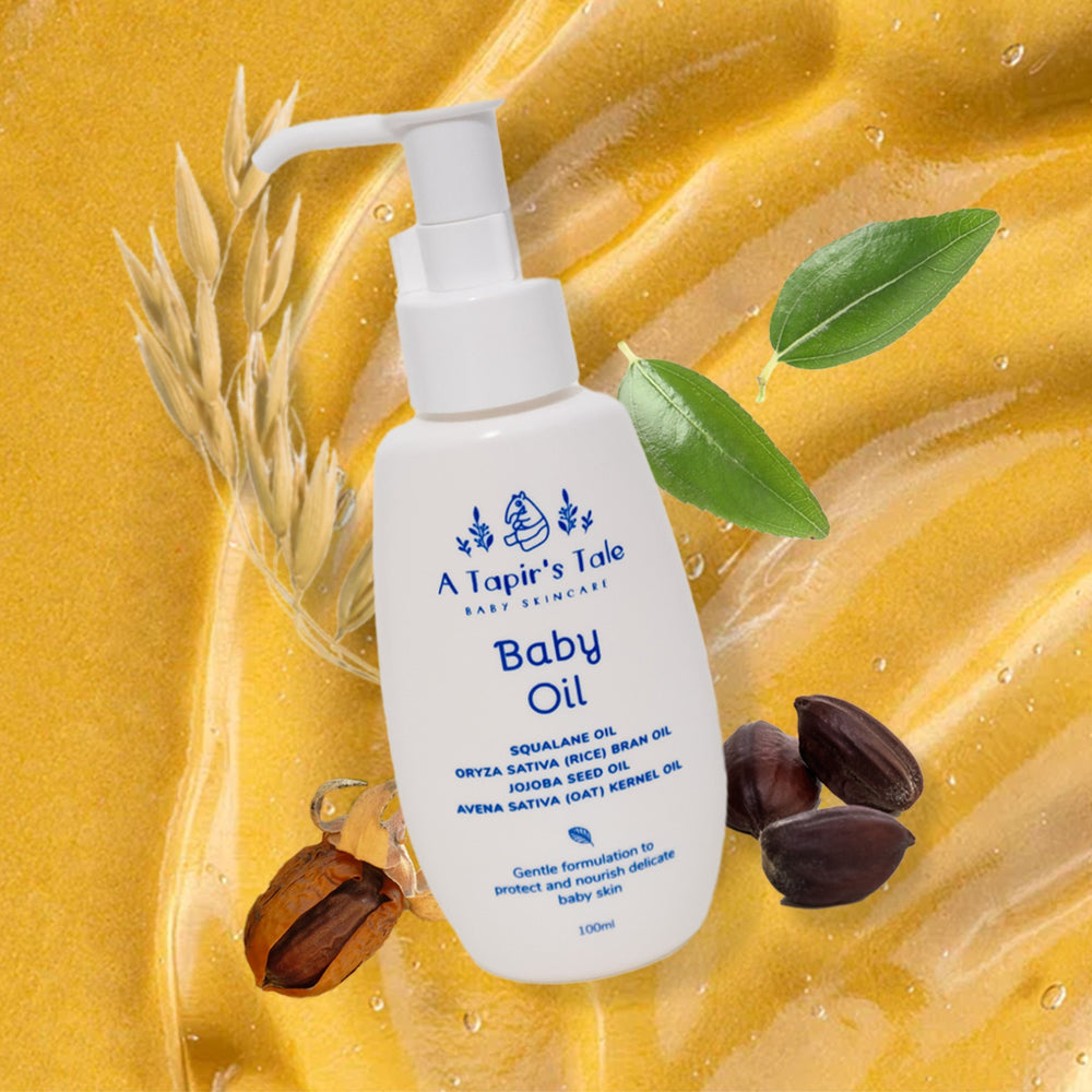 Baby Oil 100ml | A Tapir's Tale Baby Skincare